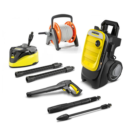 Kärcher K7 Compact noma + lielais uzgalis + šļūtene 20m (Augstspiediena mazgātājs/24H)